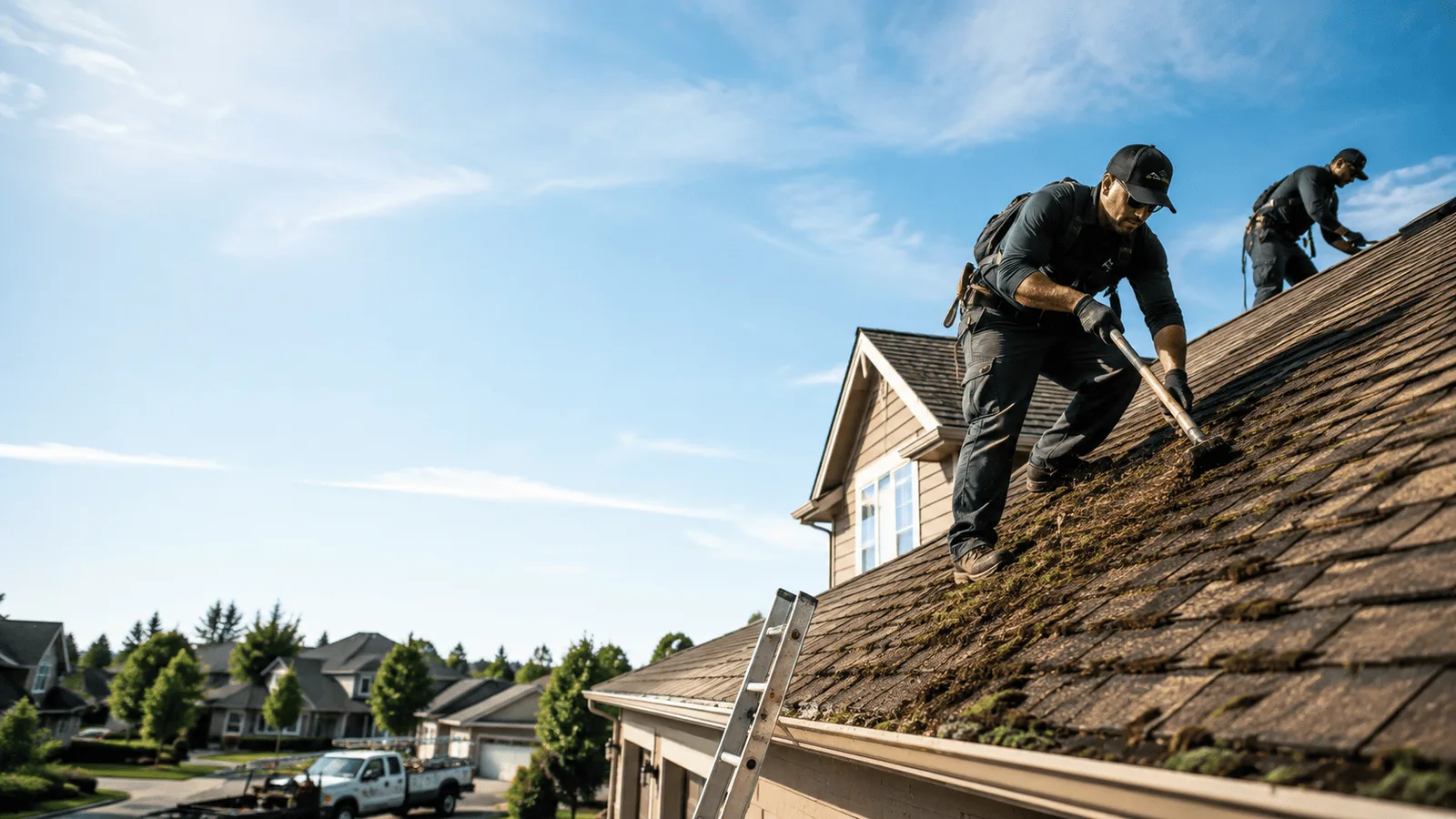 Roof Moss Removal in Lewis, CO near me